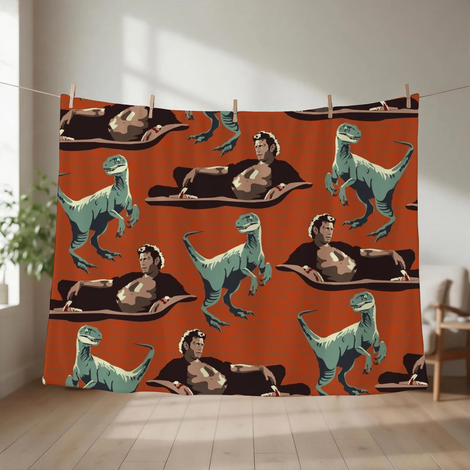 Jurassic Geniuses Throw Blanket Blankets Sofas Of Decoration Bed covers Nap christmas decoration Blankets