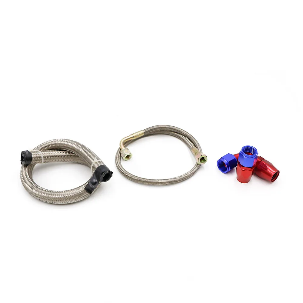 Turbocharger Oil Drain/Feed Line Kit for Toyota Supra 1JZGTE 2JZGTE