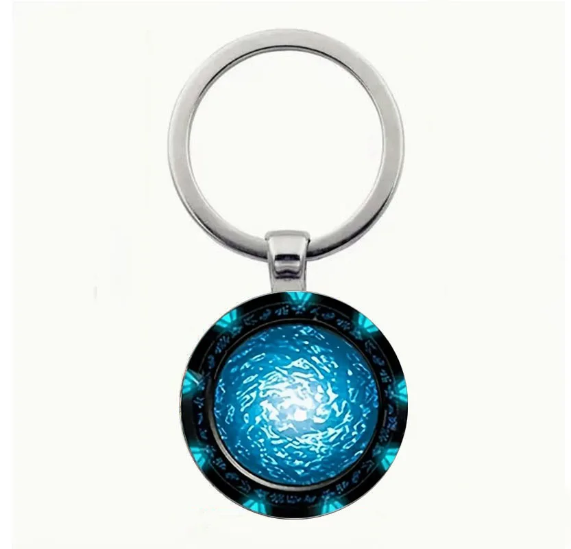 Брелок-stargate-atlantis-—-модный-научно-фантастический-дизайн-сплав-цинка-стеклянный-выпуклый-круг-идеально-подходит-для-украшения-сумки-и-ключей-от-машины