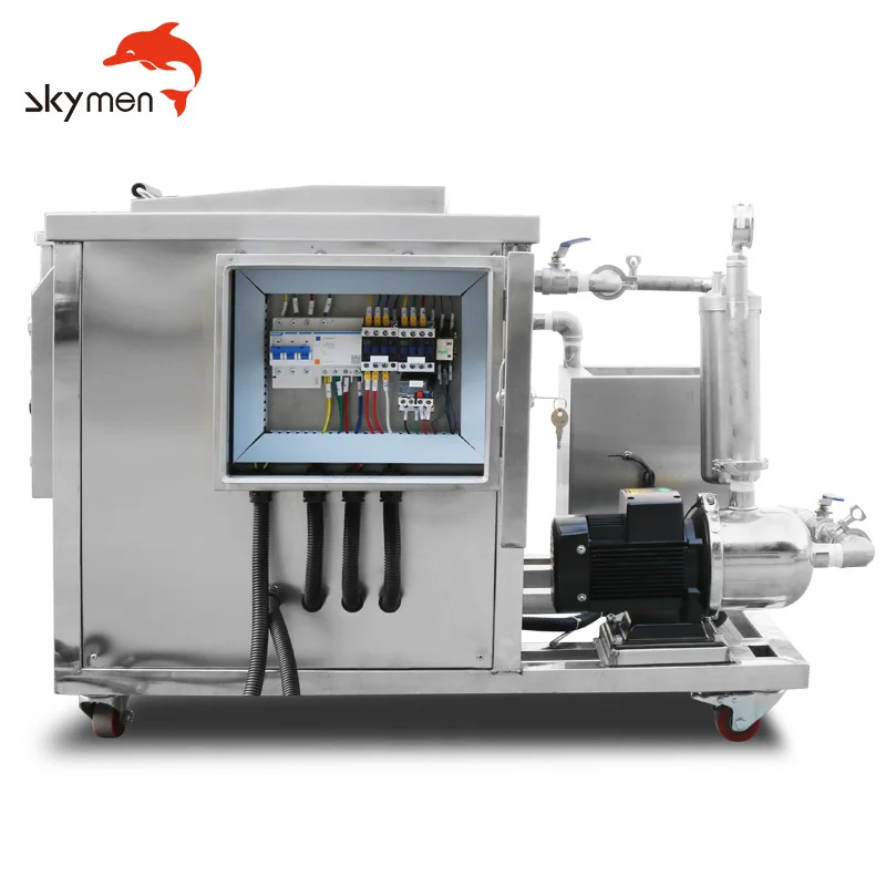 Car Engine Parts Ultrasonic Cleaners 135L Intake Manifold Washing Ultrasonic Cleaning Equipment With Filter Recycle Function