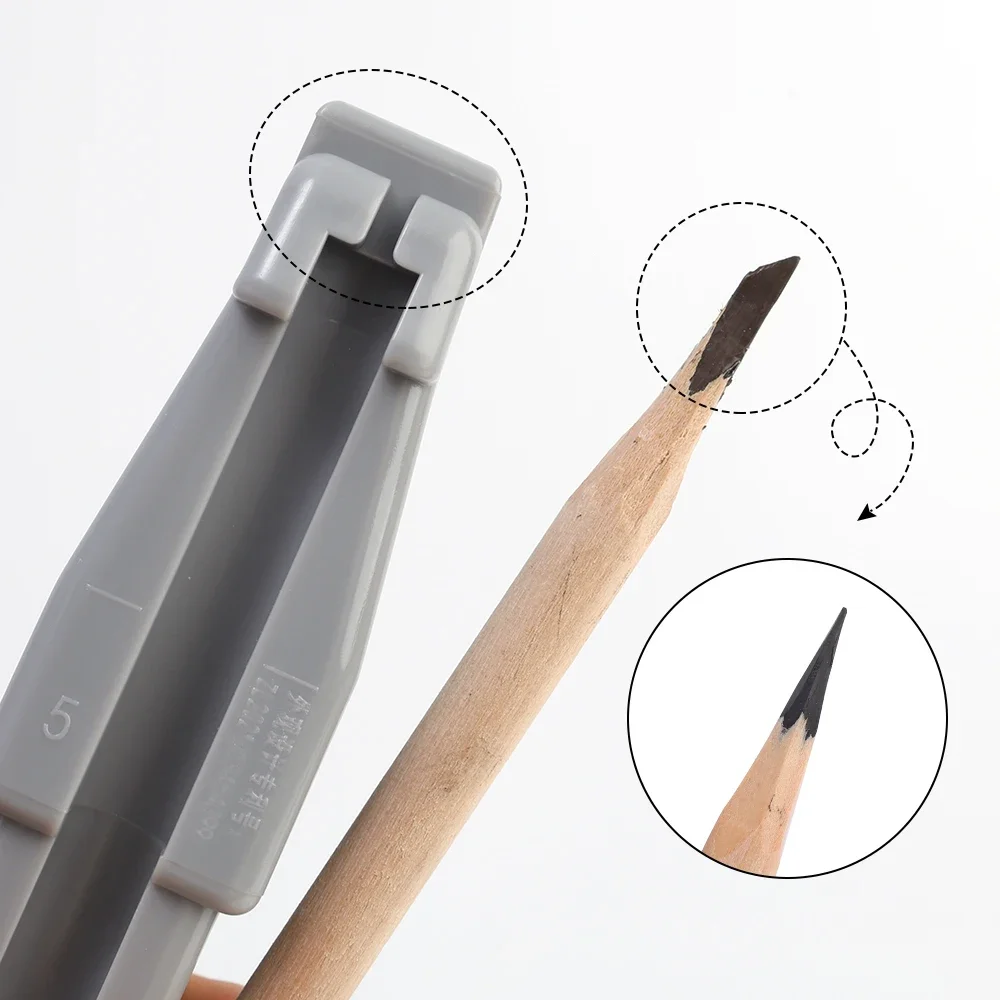 New Design Microblading Eyebrow Pencil Sharpening Tip Thin Sharpener for Semi-Permanent Brow Makeup Profiler Pen Make Up Tools