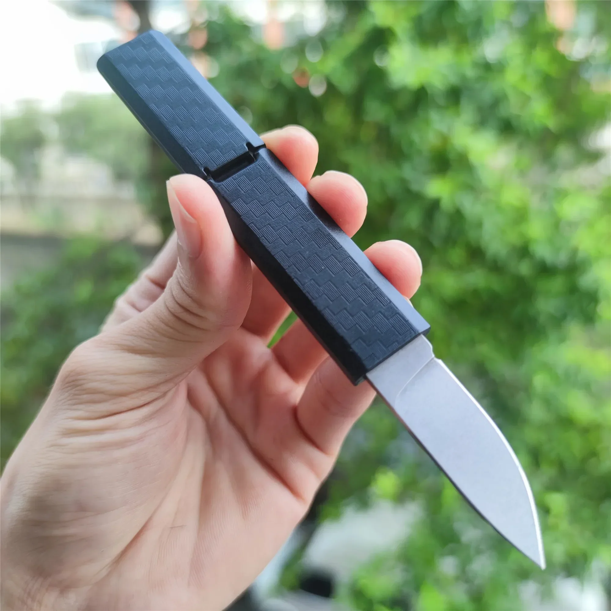Mini cr2425 Pocket knife 8Cr13Mov blade EDC camping Fixed Knife Outdoor portable jungle survival camping fixed knife