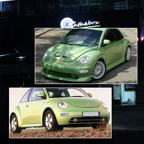 VW वोक्सवैगन बीटल 1998 1999 2000 2001 2002 2003 2004 2005 फ्रंट बम्पर टर्न सिग्नल लाइट कवर शेल कार एक्सेसरीज़ के लिए 8 best sales नई बीटल 1998 - №1