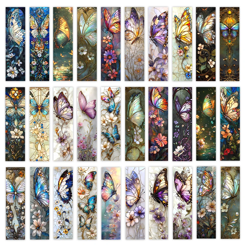 32pcs, dreamy butterfly bookma - đánh giá và giá Resin Art Bookmark