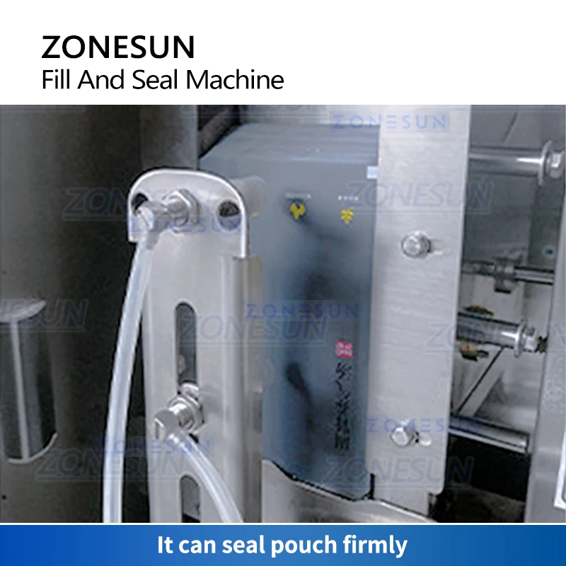Автоматическая упаковочная машина ZONESUN для предварительно изготовленных мешков, устройство для запечатывания гранул, орехов, овсянки, попкорна, упаковочное оборудование