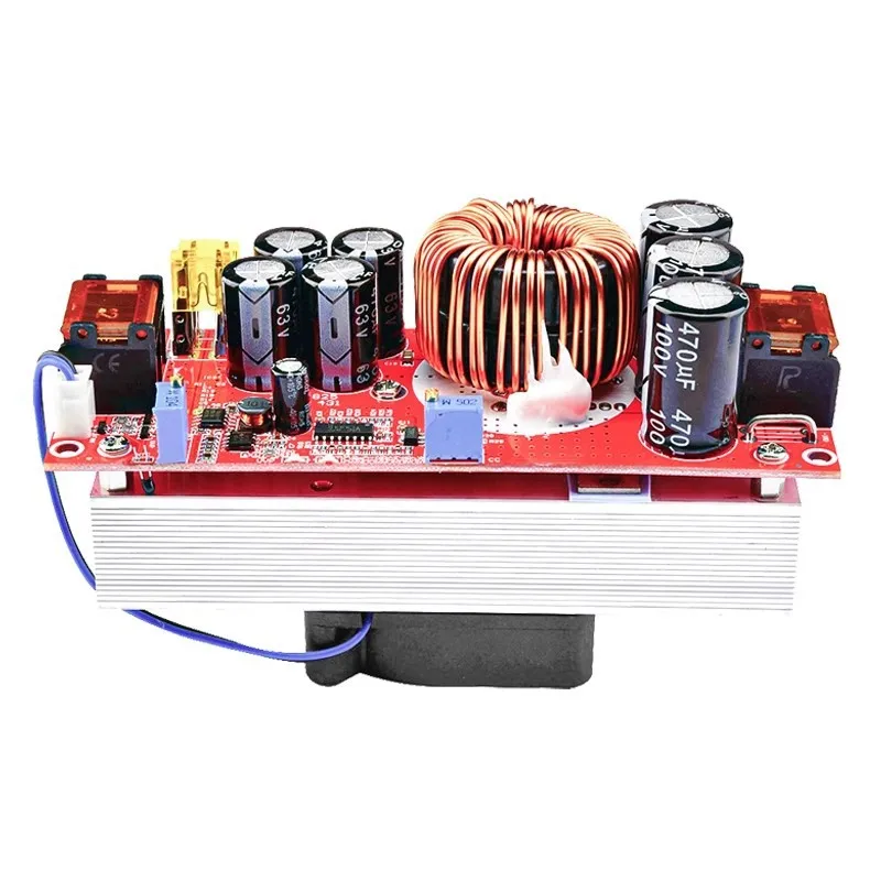 For DC-DC  Conversion Module 1800W High Power Boost 40A Constant Voltage Constant Current Adjustable Boost  Supply Module