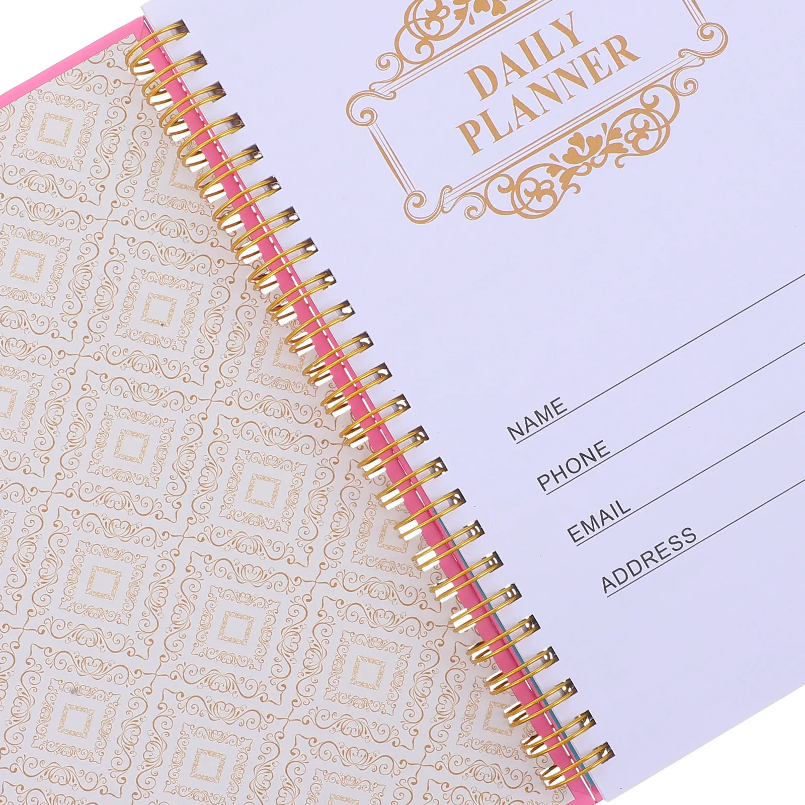 

Spiral Notebook A5 Size Thick Paper No Bleed Smooth Writing Minimalist Design for Students Teachers Office Workers Journal Diary