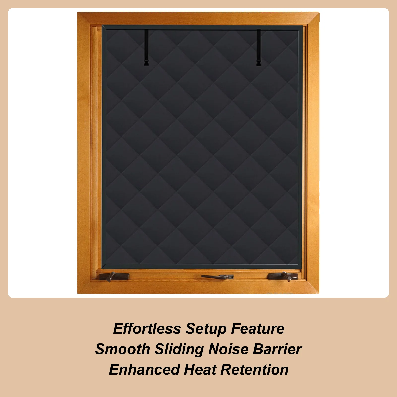 Thermal Window Cover Windproof Reusable Draft Blocker Warm Winter Window Insulation Kit For Bedroom Home Basement Living Room