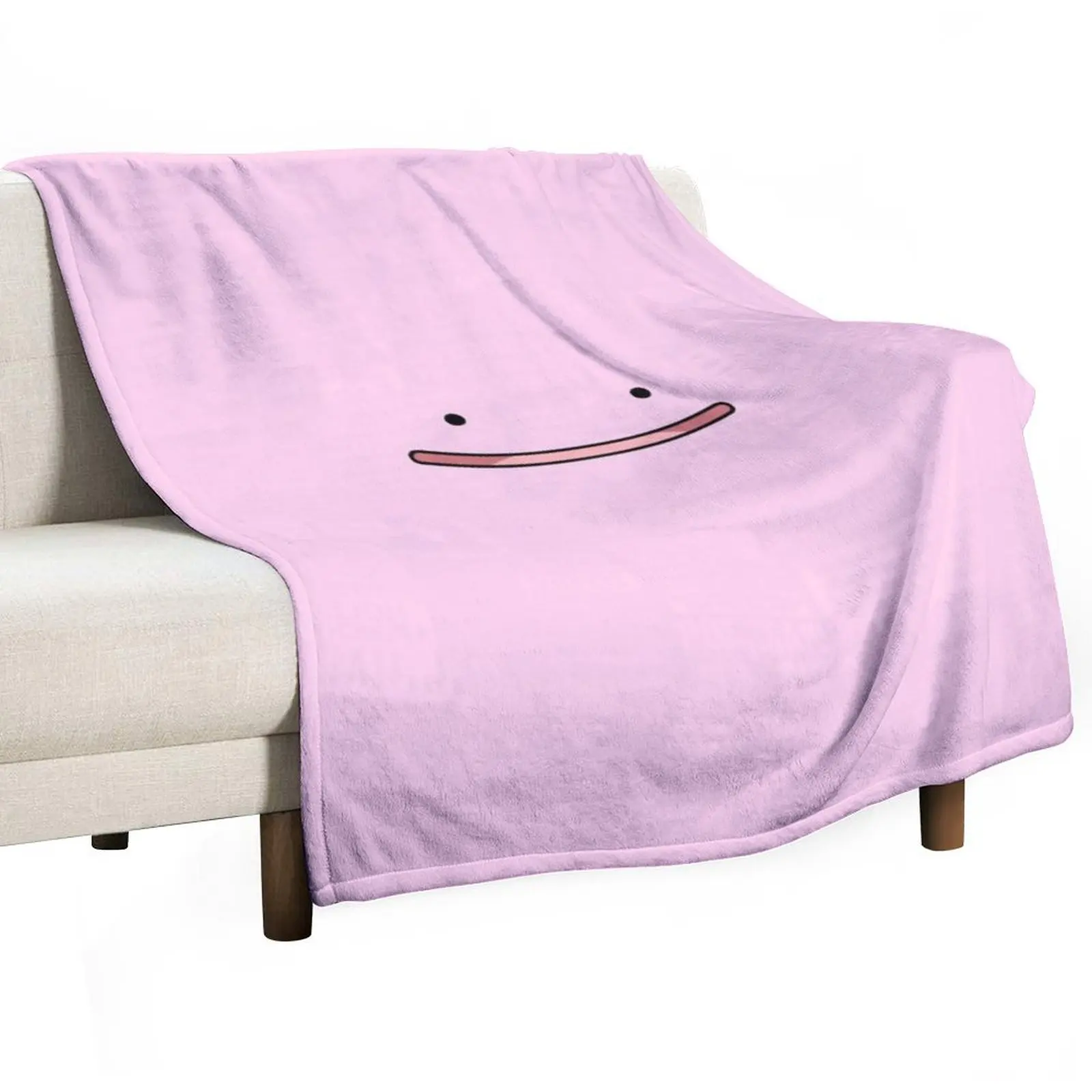 Ditto Face (Ditto-fy Anything!!) Throw Blanket Bed covers Decorative Beds Soft Big heavy to sleep Blankets