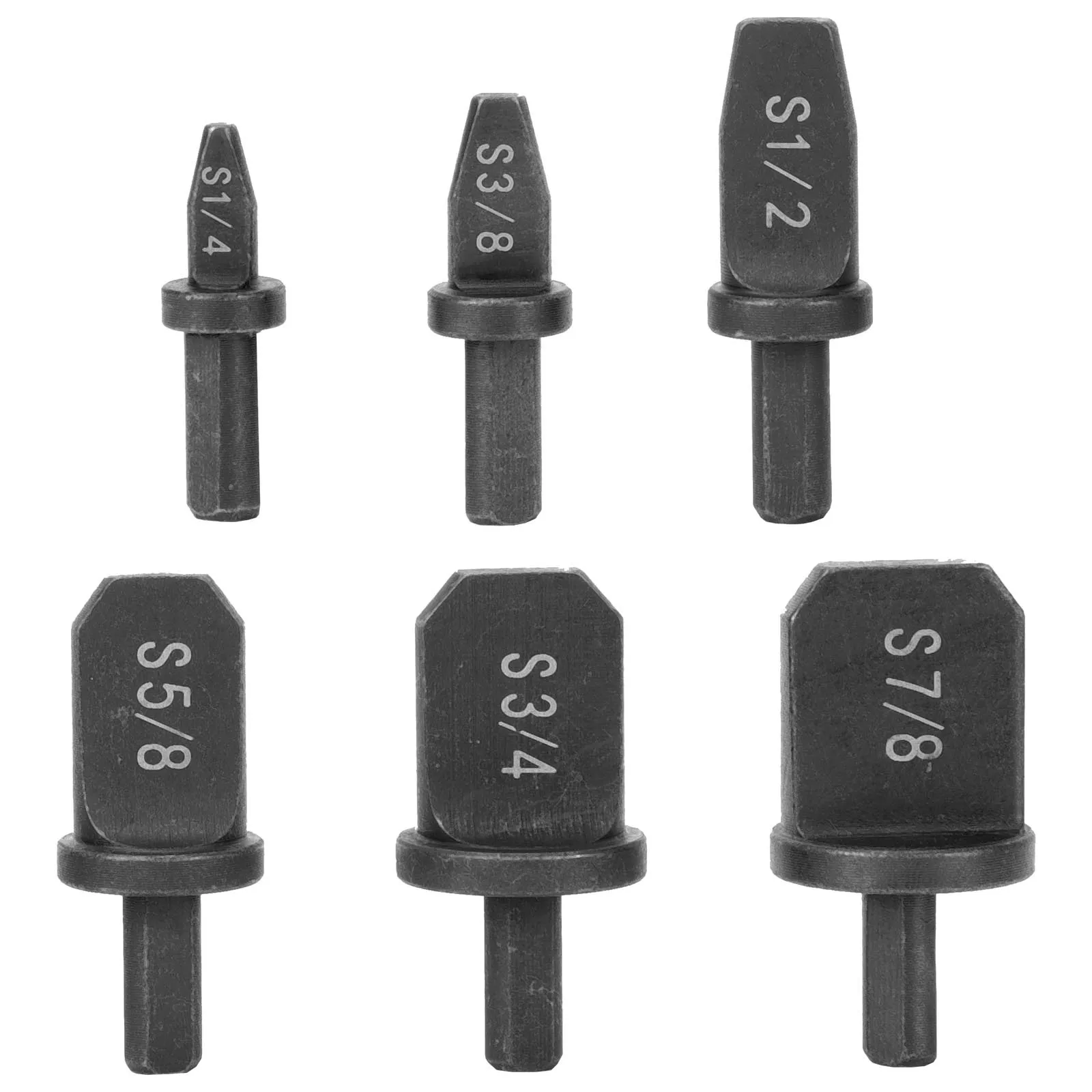 

6 шт., расширитель трубок для электрической дрели, развертки для медных труб из высокоуглеродистой стали для ремонта холодильного оборудования, морозильной камеры, кондиционера