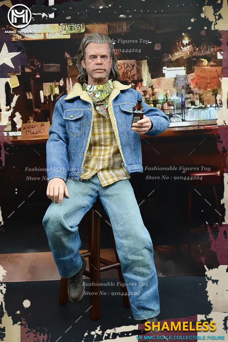 

MMCSTUDIO 1/6 Мужчины Солдат Фрэнк Галлахер Саванский Спиртовой Полный Набор 12-дюймовая Фигурка Модель Лучшая Коллекция Подарок