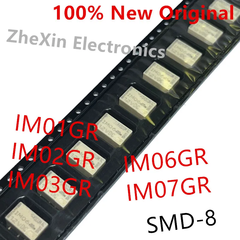 5PCS/Lot   IM01GR 、IM02GR 、IM03GR 、IM06GR 、IM07GR 、IM03DGR 、IM06DGR   New Original Signal Relay   IM01 、IM02 、IM03 、IM06 、IM07