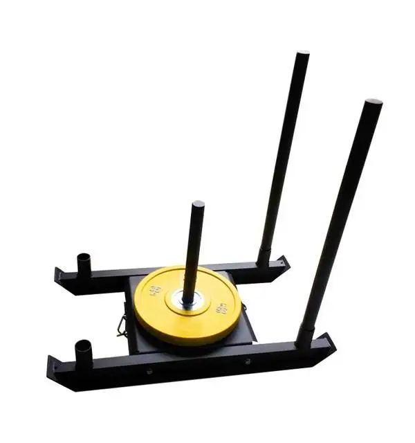 %E Factory Supply Custom LOGO Home Gym Use Sledge Snow Power Training Sled Snow Push Sled