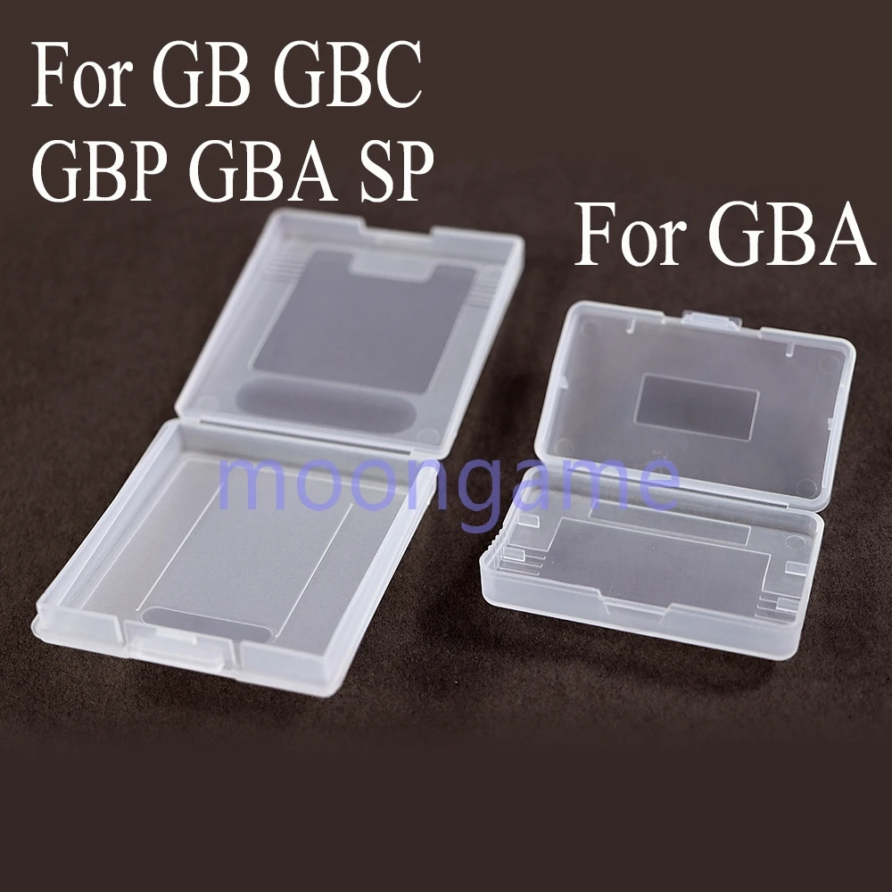 1pc Replacement Plastic Clear Transparent For Gameboy Advance GBA Game Cartridge Case Card Box Case For GB GBC GBP GBA SP