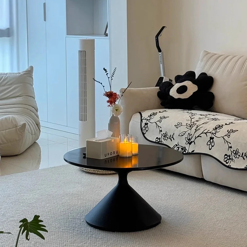 

Luxury Space Saving Side Table Nordic Minimalist Coffee Tables Design Aesthetic Mobili Per Il Soggiorno Living Room Furniture