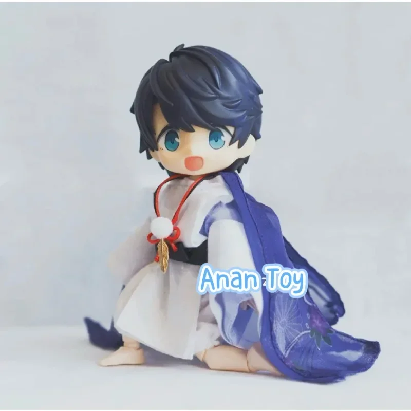 Scaramouche Balladeer Kunikuzushi Ob11 Ob22 Clothes 1/12 Bjd Doll Anime Game Cosplay Toys Accessories