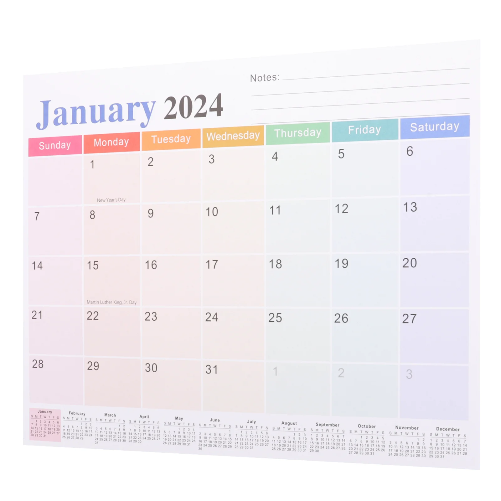 

Home Calendar Small Refrigerator for Room Magnetic Fridge Planner Monthly Planning Stripe Wall