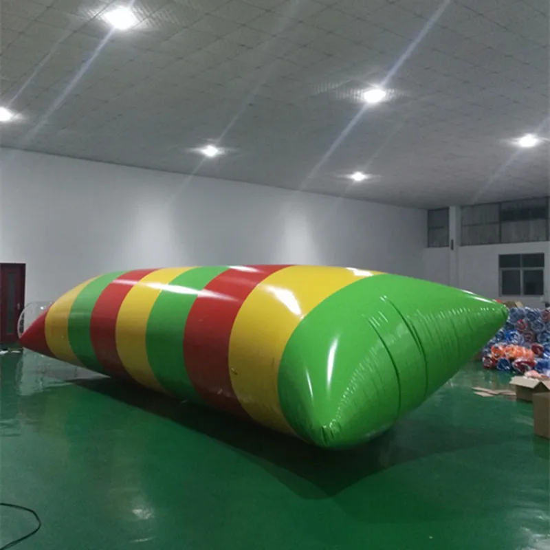 Free Shipping 9x3m Inflatable Jumping Blob Inflatable Water Blob Bouncing Bag(Free Pump+Repair Kits)