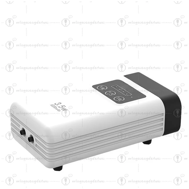 AC DC Dual Use Aquarium Air Pump Adjustable Flow Portable Oxygen Pump for Outdoor Fishing Fish Transportation