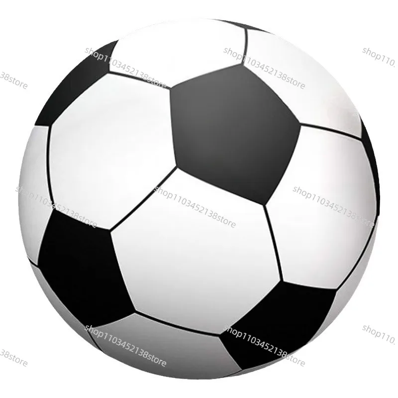 

PVC Inflatable Big Football Thickened Parent-child Entertainment Inflatable Beach Ball Big Color Ball