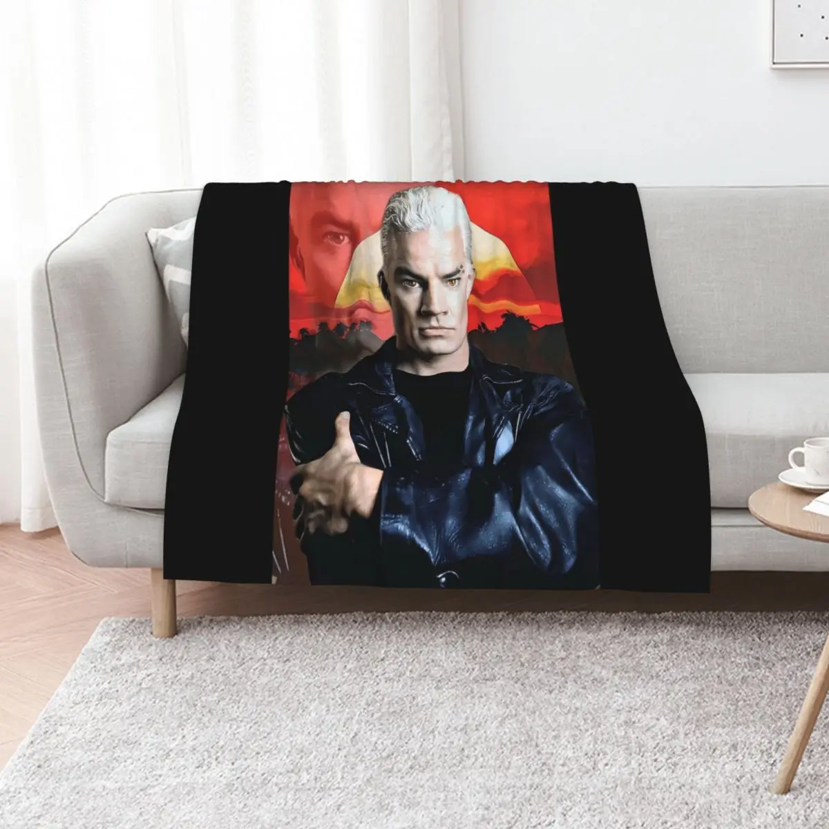 James marsters spike Throw Blanket Weighted Thin Thermals For Travel Multi-Purpose Furrys Luxury Throw Blankets