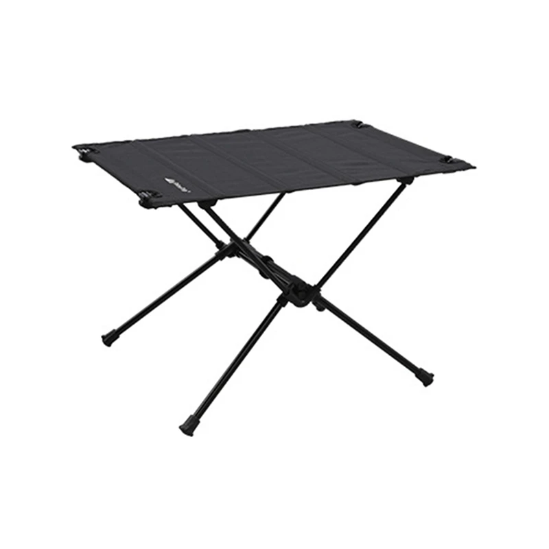 

Shinetrip 1 PCS Outdoor Folding Table Black Aluminum Alloy + Oxford Cloth Portable Camping Dining Barbecue Table