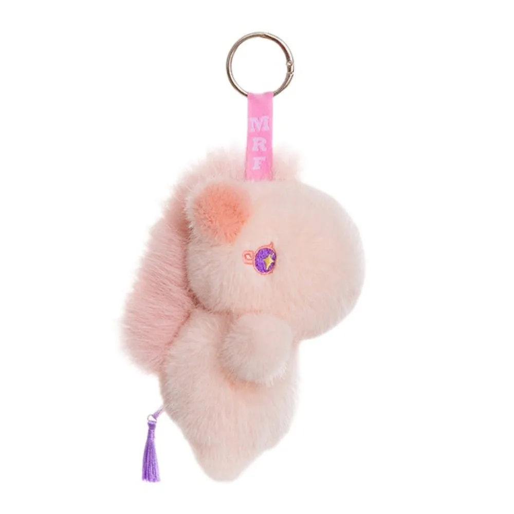 พวงกุญแจตุ๊กตาม้าการ์ตูน ของเล่นตุ๊กตาม้าโพนี่นุ่มนิ่มน่ารัก ของขวัญปีใหม่