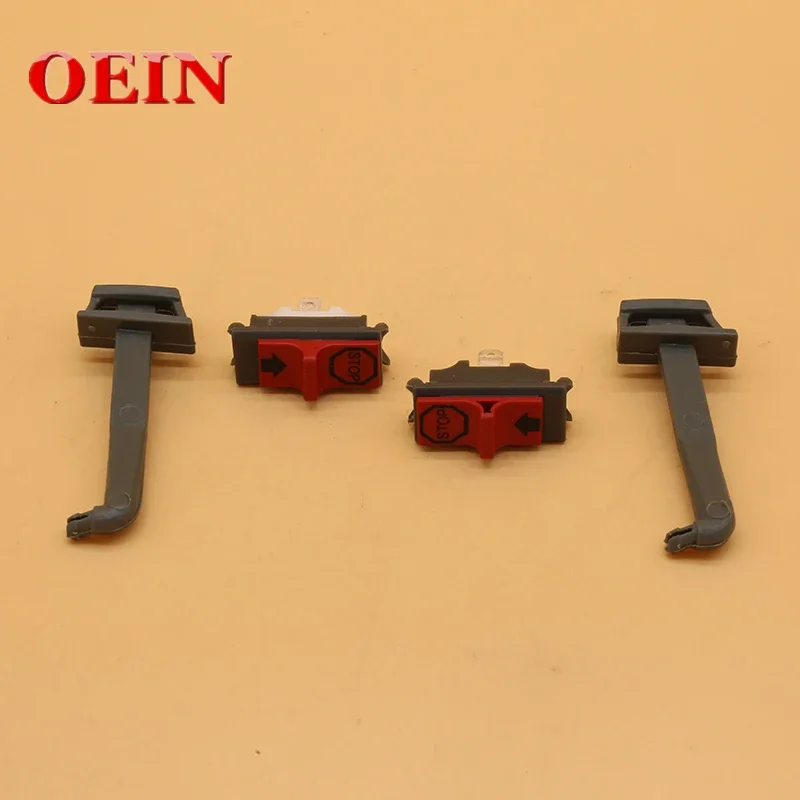 2Pcs/lot Choke Rod Lever On off Start/Stop Kill Switch Fit For HUS 365 371 372 372XP CHAINSAW ENGINE SPARE PARTS