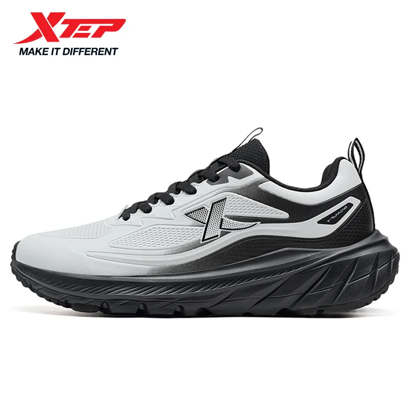 

Xtep Running Shoe For Men Comfortable Breathable Shock Absorption Wear-Resistant Durability Lightweight Sneakers 875419110002