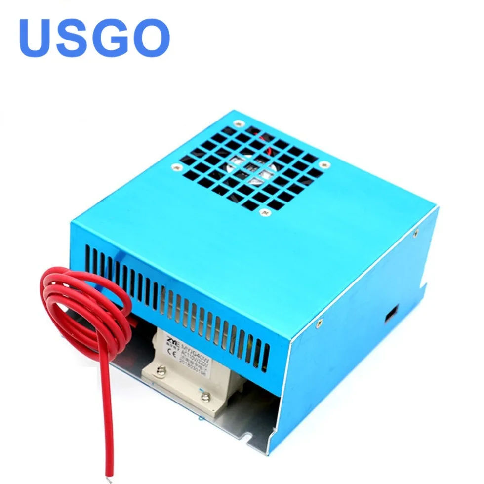 

USGO 40W CO2 Laser Power Supply MYJG-40T for CO2 Laser Engraving Cutting Machine 35-50W