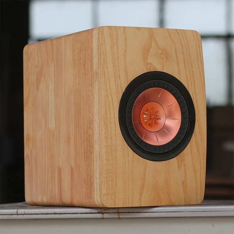 Solid wood speakers empty box DIY customization