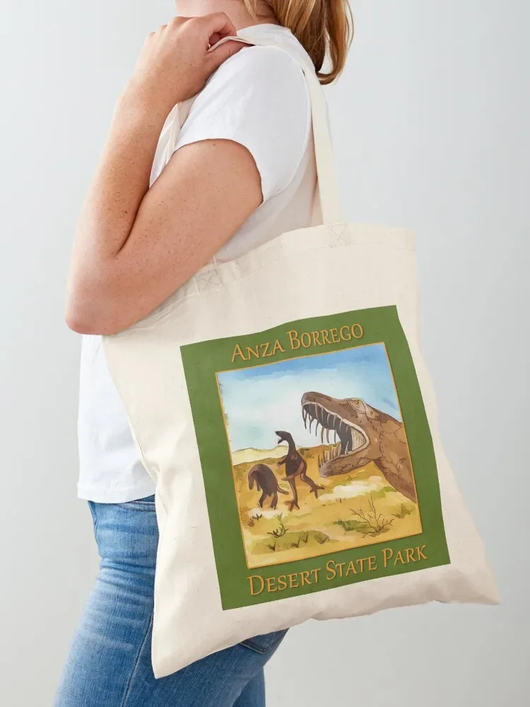 Anza Borrego Desert State Park Dinosaurs - WelshDesigns Tote Bag Beach bag Handbags women Handbags Lady bag