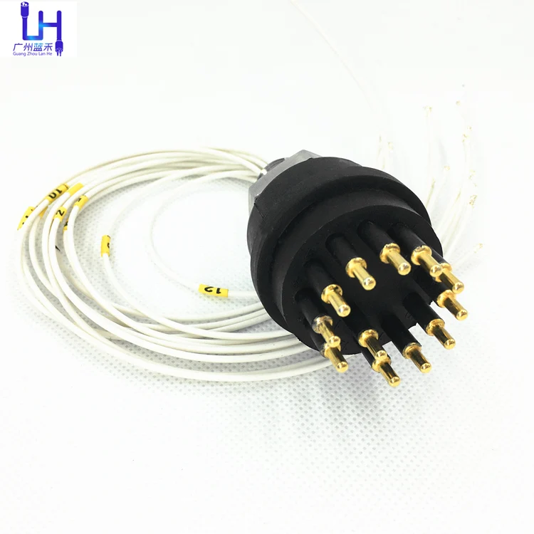 Waterproof Connector Plug Socket 12 Pin BH12F Female Standard Round Subcon Underwater Connectors For ROV Remote Operated Vehicle