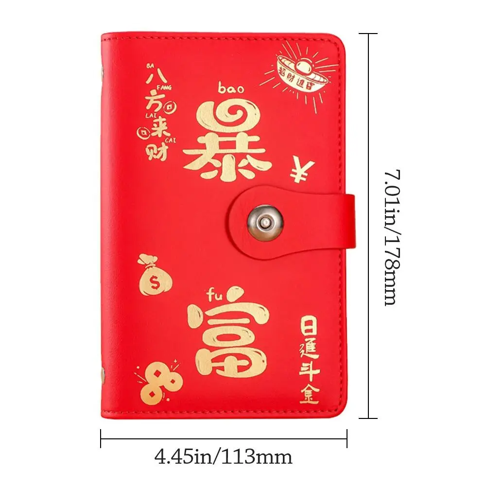 Get Rich Overnight 100 Envelopes Money Saving Challeng Save Money Large Capacity Mini Binder Savings Challenge Waterproof PU