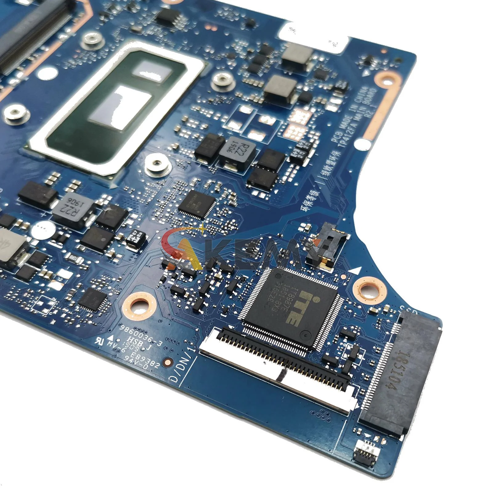 ASUS VivoBook Flip SF4100F TP412FAC TP412FA TP412F 메인보드용 TP412FA 노트북 메인보드 (I3 I5 I7 CPU 지원) 100% 테스트 완료 OK stk