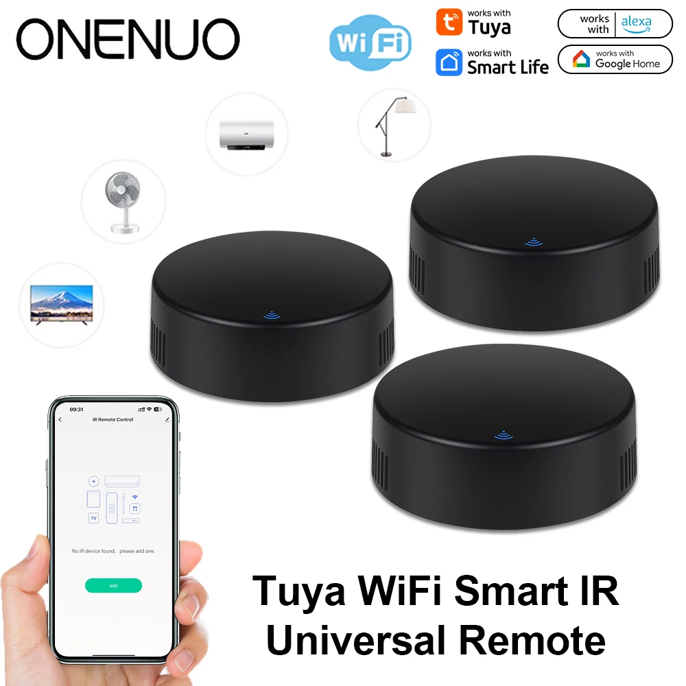 1/3 PCS WIFI Afstandsbediening Thuis Tuya APP Intelligente WIFI Universele Afstandsbediening voor TV/Airconditioner/ventilator