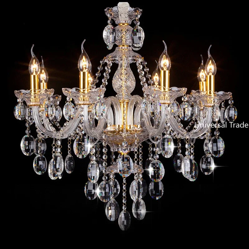 

K9 Crystal Chandelier Light For Living Room Bedroom Kitchen Luxury Modern Lamp Pendent Lighting Ceiling Fixture chandeliers