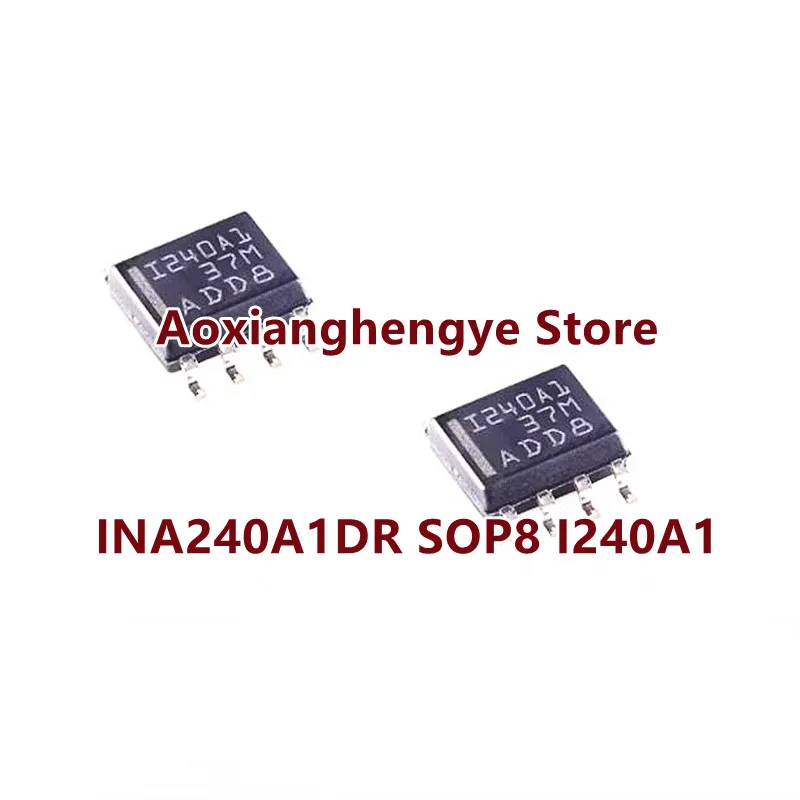 5PCS INA240A1DR SOP8 I240A1 High- and Low-Side, Bidirectional, Zero-Drift, Current-Sense Amplifier with Enhanced PWM Rejection