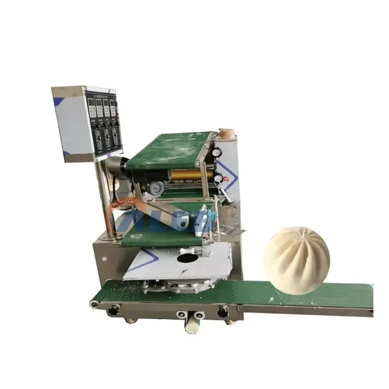 YWM Certificate Laminated Dough Baozi Machine Stuffed Bun Rolling Forming Machine Baozi Machine with Dough Sheeter