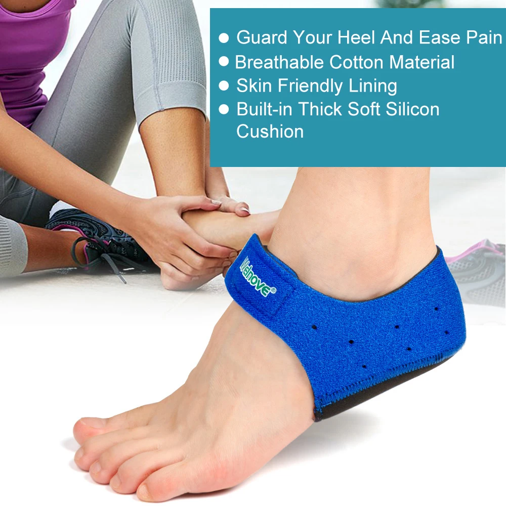 Coussinets de talon en Gel, 1 paire, soins des pieds, bonnets de talon, réparation, soins de la peau, couverture du talon, soulagement de la douleur pour la fasciite plantaire, manchons de protection