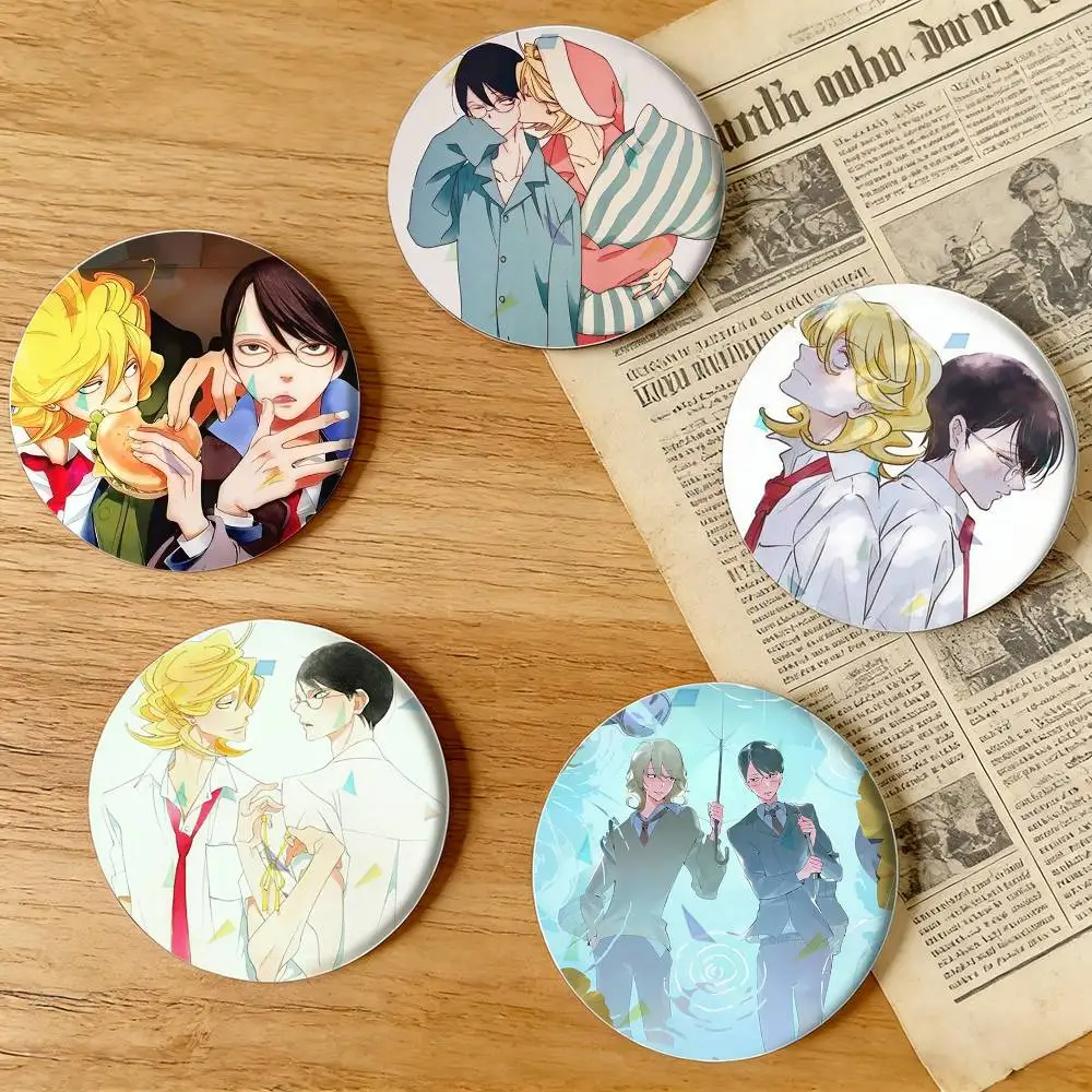 

Doukyuusei 32/44/58mm Handmade Pins Round Brooch Badge Backpacks Clothes Jewelry Gifts