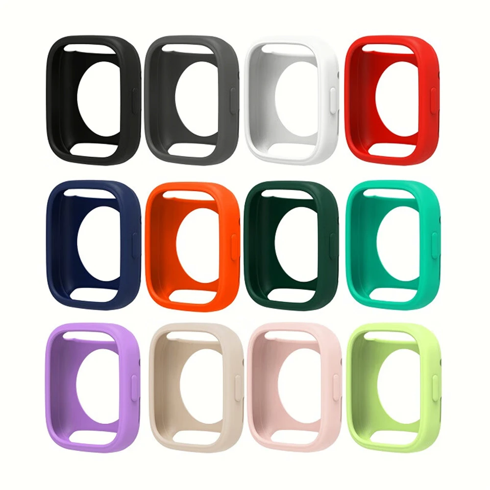 Silicone Case Protective Cover Shell for Redmi Watch 4 3 2 Lite / Redmi Watch 3 Active