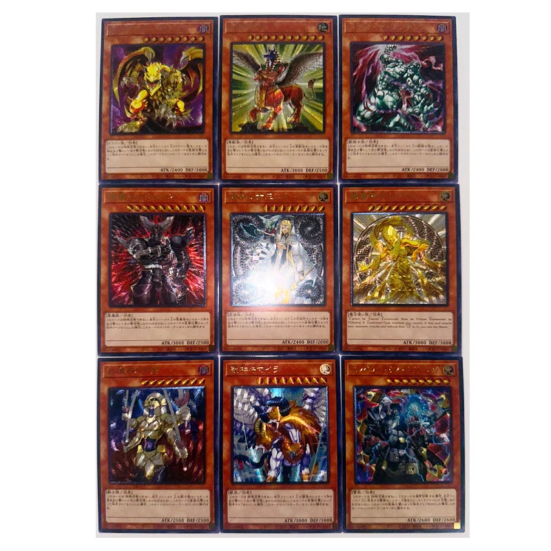 55 pz Yu Gi Oh leggendario drago di bianco No.3 UTR giocattoli giapponesi Hobby Hobby collezione di giochi da collezione carte Anime