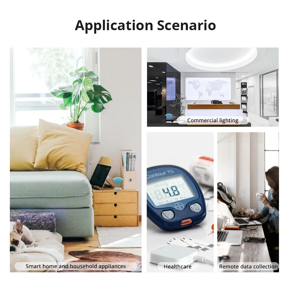 Zemismart BLE Hub Smart Home Bridge Gateway Wireless Remote Control BLE Devices Work with Tuya Smart Life App