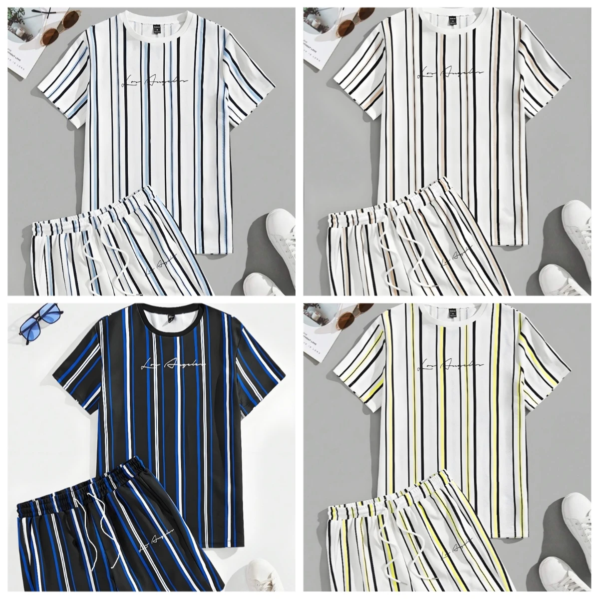 

2025 New Fashionable Leisure Men's and Women's Outdoor Sports Comfortable Thin 3D Printed Polyester Material Quick Drying Set