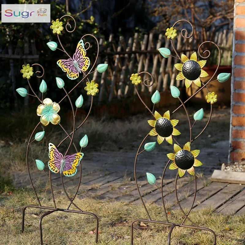 

Island pull metal fence fence courtyard ornaments decorative flower climbing frame vine climbing frame garden fence