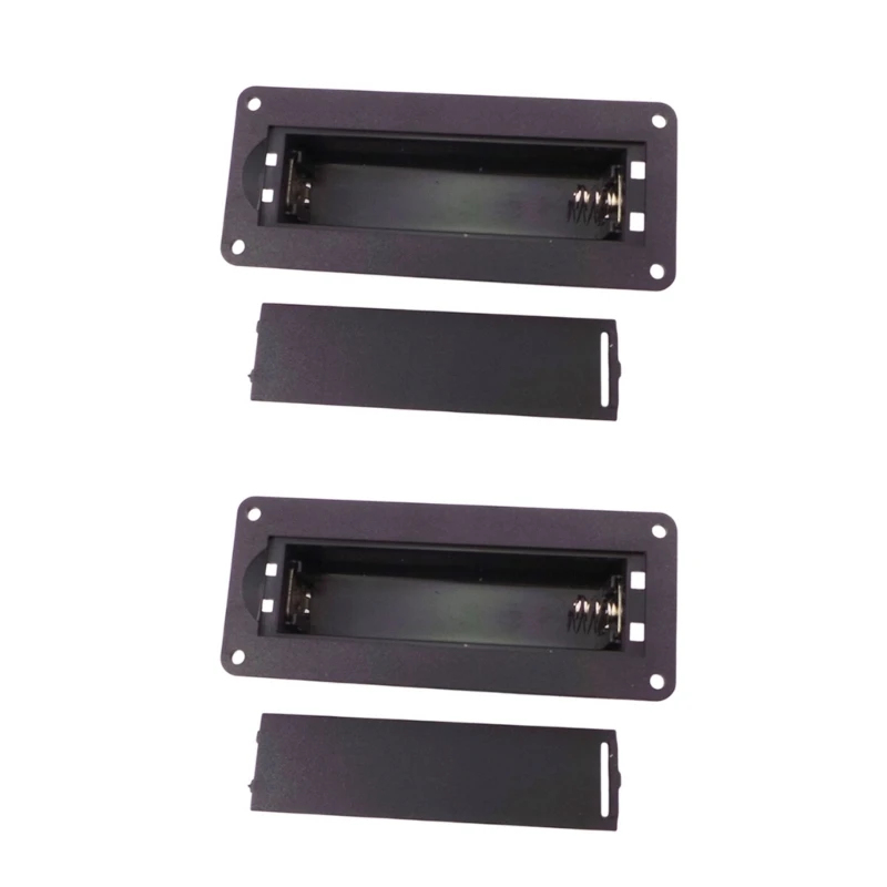 2Pcs Shockproof 18650 Battery Holder Overcharge Protective Lightweight For Power Tool Thickening Empty Box Replacement Y4QF