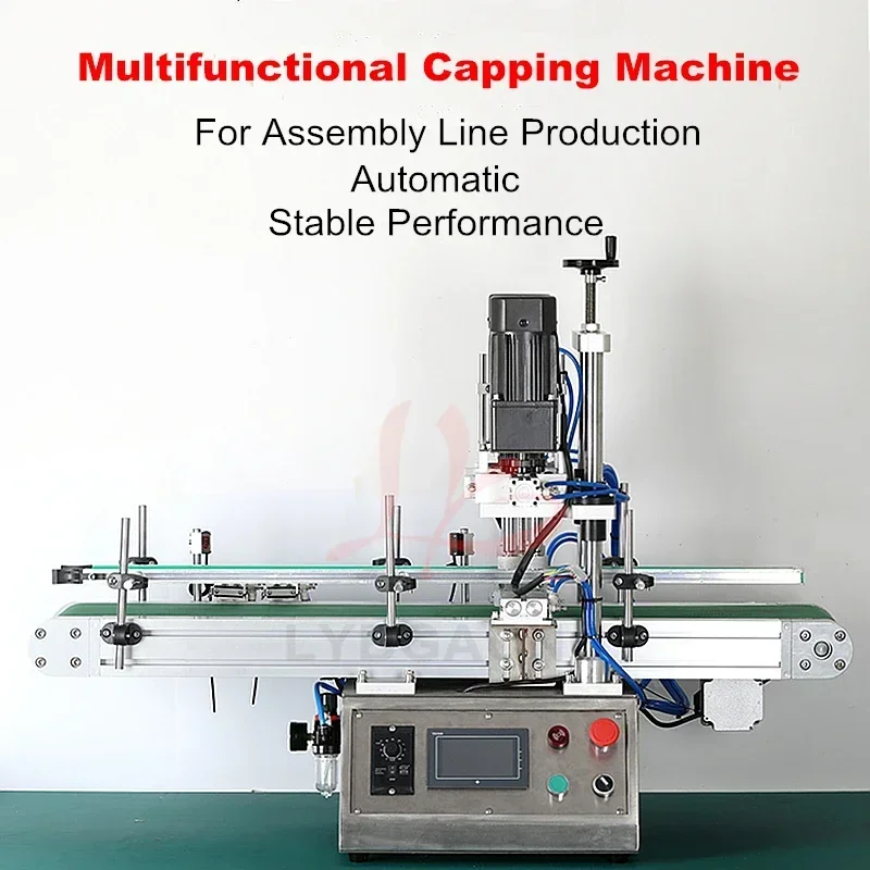 

Multifunctional Capping Wrapping Machine Bottle Capping Machine Desktop Twist The Bottle Cap for Capper Production Line