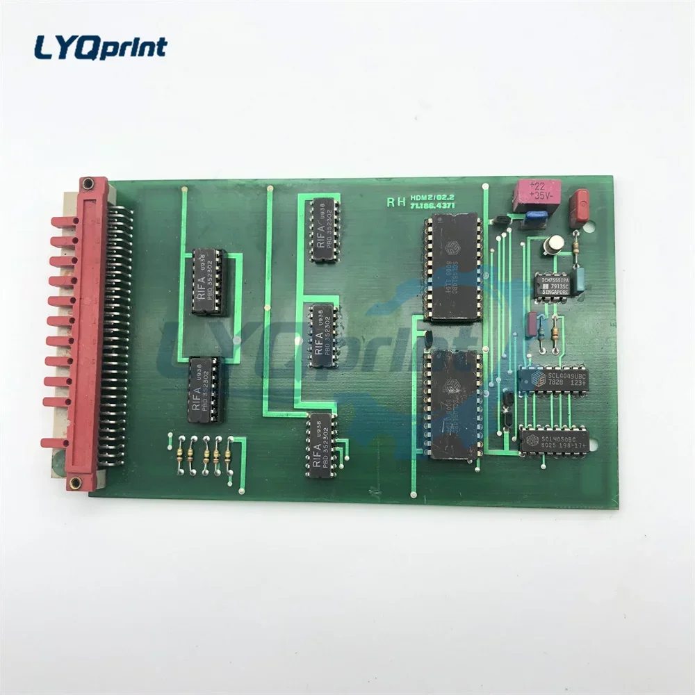Best Quality Heidelberg 71.186.4371 Original 85% New Heidelberg Circuit Board Decoding-Zone Hdm 2/02.3 Offset Spare Parts