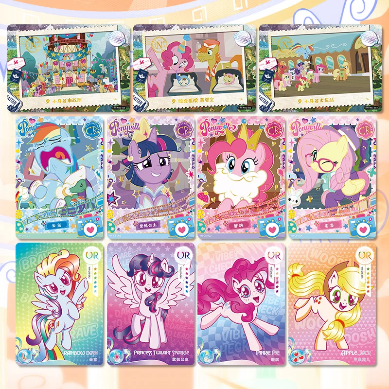 KAYOU Official Genuine My Little Pony: Friendship Is Magic Series Exquisite Card Anime Collection Toy Card Gift Original Box